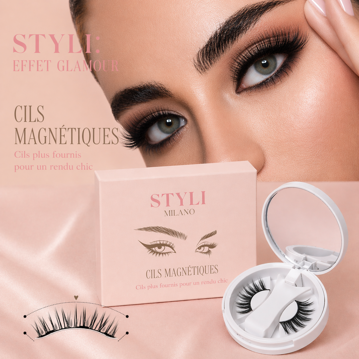 Des Cils Parfaits en 10 Secondes — Sans Colle STYLI