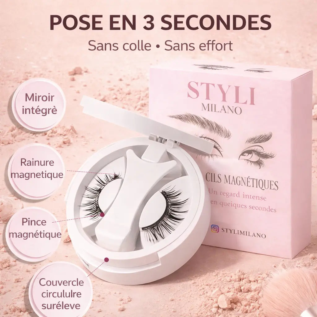 Cils Magnétiques avec Pince Aimantée STYLI
