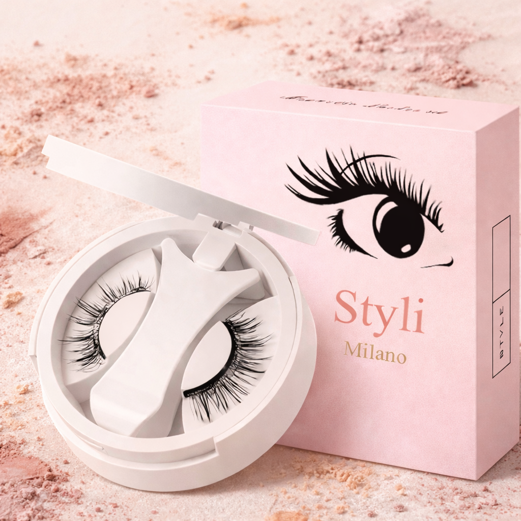 ✨ Cils Magnétiques Nouvelle Génération avec Pince Aimantée – Styli Milano