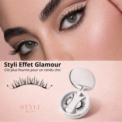 ✨ Cils Magnétiques Nouvelle Génération avec Pince Aimantée – Styli Milano